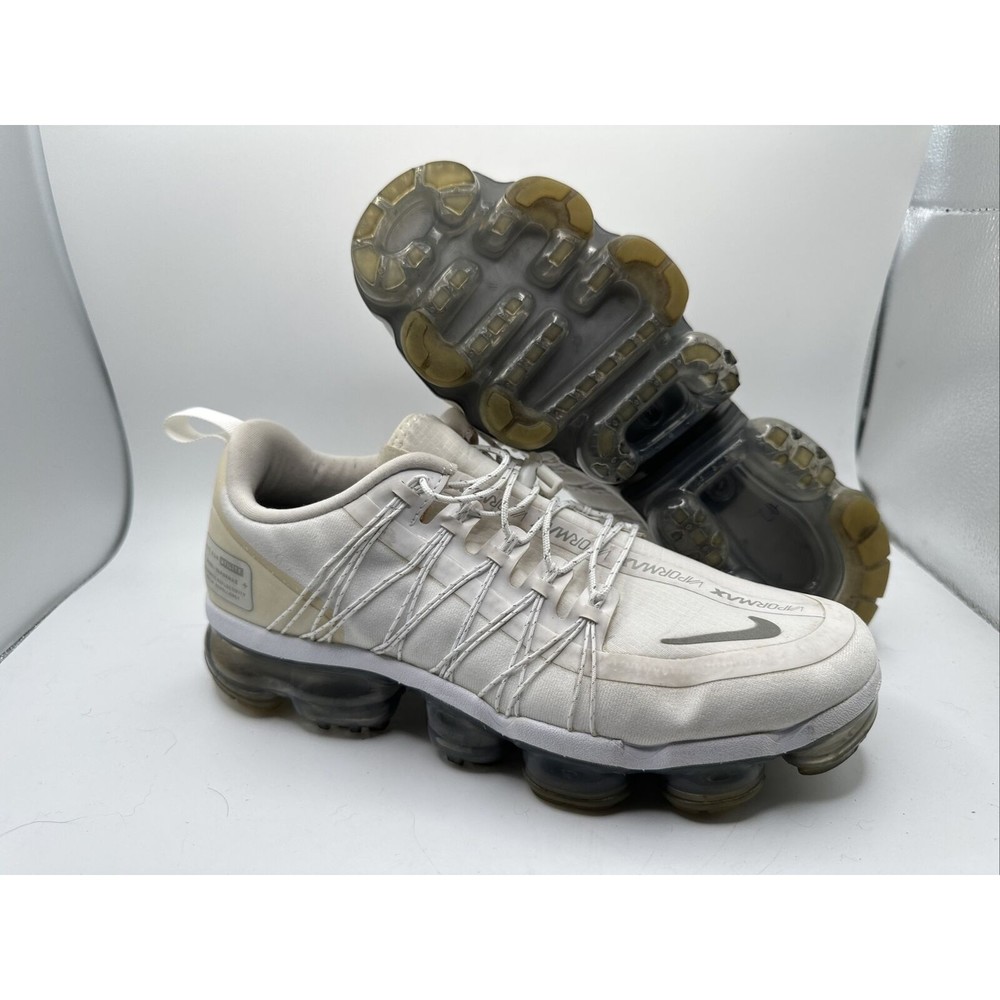 Nike Air Vapormax Run Utility White Silver (Aq8811-100) Women's